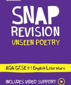 AQA Unseen Poetry Anthology Revision Guide: Ideal for home learning