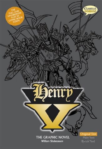 Henry V: Graphic Novel: Original Text - William Shakespeare - 9781906332006