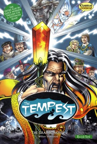 The Tempest: Graphic Novel: Quick Text - William Shakespeare - 9781906332310