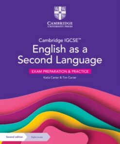 Cambridge IGCSE (TM) English as a Second Language Exam Preparation and Practice with Digital Access (2 Years) -  - 9781009300247