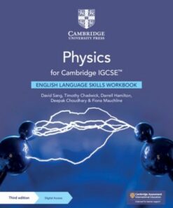 Physics for Cambridge IGCSE (TM) English Language Skills Workbook with Digital Access (2 Years) - David Sang - 9781108826792