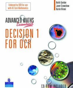 A Level Maths Essentials Decision 1 for OCR Book - Janet Dangerfield - 9781405818476