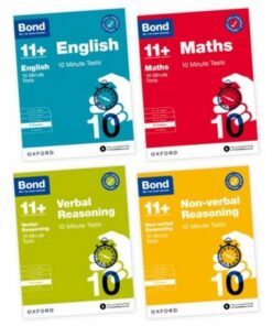 Bond 11+: Bond 11+ 10 Minute Tests Bundle with Answer Support 8-9 years -  - 9780192784933