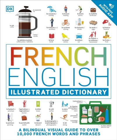 French English Illustrated Dictionary: A Bilingual Visual Guide to Over 10