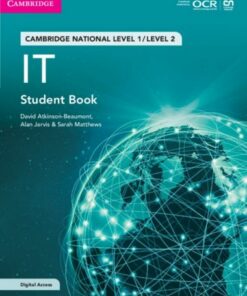 Cambridge National in IT Student Book with Digital Access (2 Years): Level 1/Level 2 - David Atkinson-Beaumont - 9781009118064