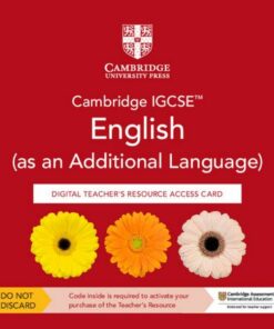 Cambridge IGCSE (TM) English (as an Additional Language) Digital Teacher's Resource Access Card - Annie Altamirano - 9781009150026