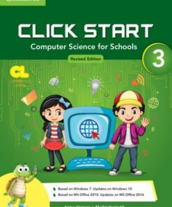 Click Start Level 3 Student Book: Computer Science for Schools - Anjana Virmani - 9781108855648
