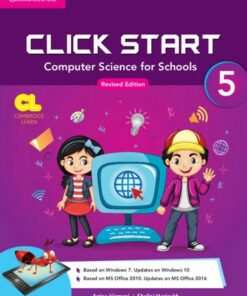 Click Start Level 5 Student Book: Computer Science for Schools - Anjana Virmani - 9781108855662