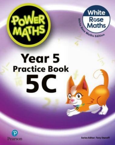 Power Maths 2nd Edition Practice Book 5C (White Rose Maths edition) 1 Power Maths 2nd Edition Practice Book 5C - Tony Staneff - 9781292419633