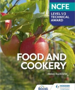 NCFE Level 1/2 Technical Award in Food and Cookery - Helen Buckland - 9781398376236