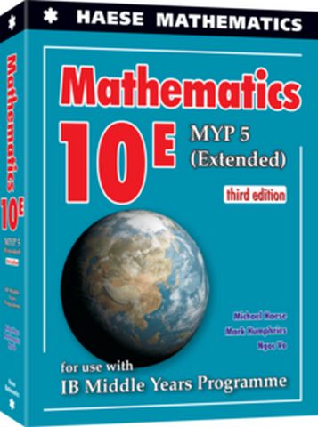 Mathematics 10 (MYP 5 Extended) (3rd Edition) - Michael Haese - 9781922416384