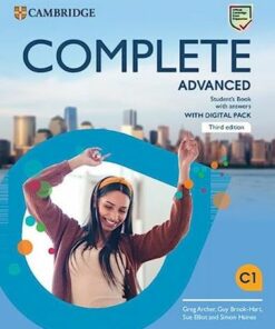 Complete Advanced Student's Book with Answers with Digital Pack - Greg Archer - 9781009162319