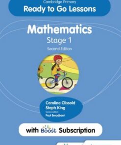 Cambridge Primary Ready to Go Lessons for Mathematics 1 Second edition with Boost Subscription - Caroline Clissold - 9781398351257