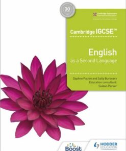 Cambridge IGCSE English as a Second Language - Daphne Paizee - 9781398352698