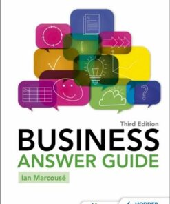 Pearson Edexcel GCSE (9-1) Business Answer Guide Third Edition - Ian Marcouse - 9781398356351