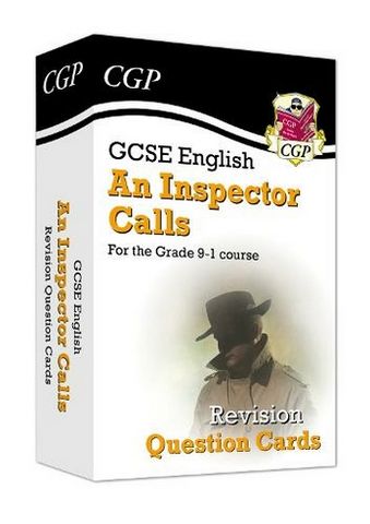 GCSE English - An Inspector Calls Revision Question Cards - CGP Books - 9781789083446