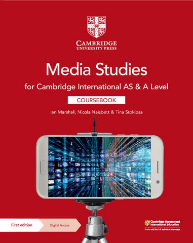 Cambridge International AS & A Level Media Studies Coursebook with Digital Access (2 Years) - Ian Marshall - 9781009262248