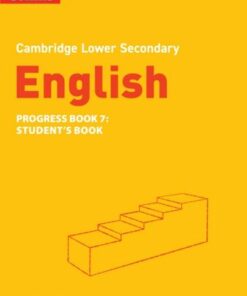 Collins Cambridge Lower Secondary English - Lower Secondary English Progress Book Student's Book: Stage 7 - Julia Burchell - 9780008655037