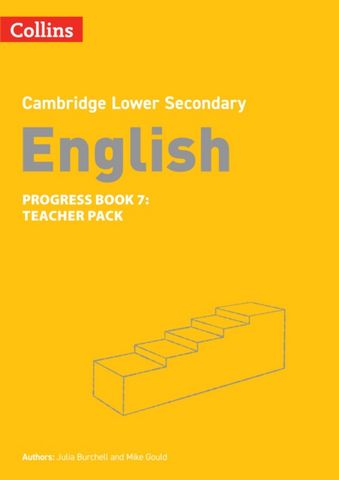 Collins Cambridge Lower Secondary English - Lower Secondary English Progress Book Teacher's Pack: Stage 7 - Julia Burchell - 9780008655068