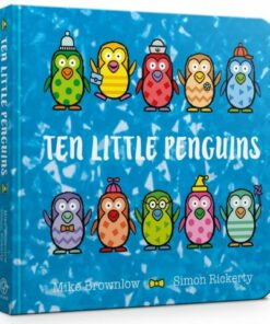 Ten Little Penguins Board Book - Mike Brownlow - 9781408368251
