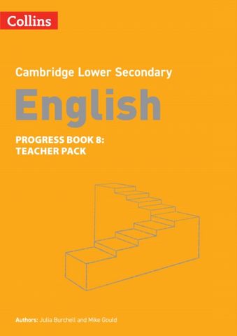 Collins Cambridge Lower Secondary English - Lower Secondary English Progress Book Teacher's Pack: Stage 8 - Julia Burchell - 9780008655075