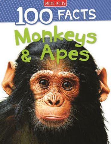 100-facts-monkeys-apes-heath-educational-books