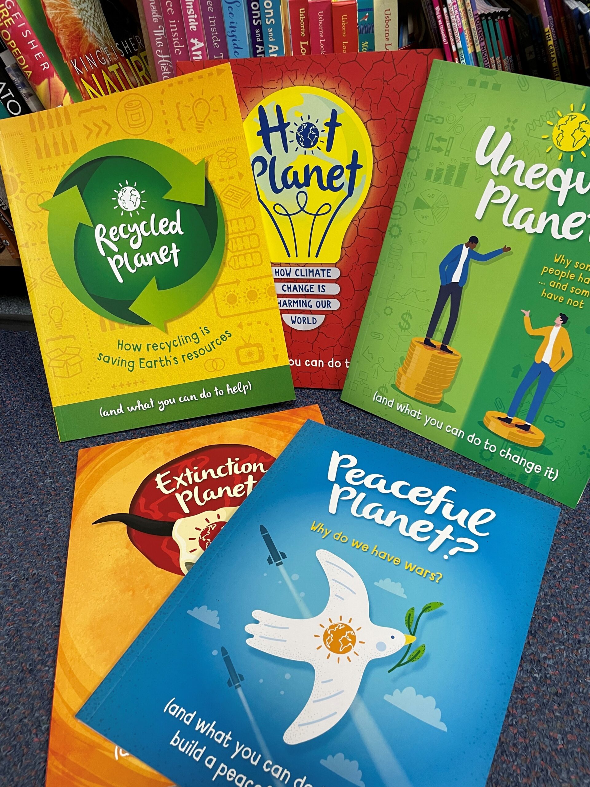 Anna Claybourne Non-Fiction series