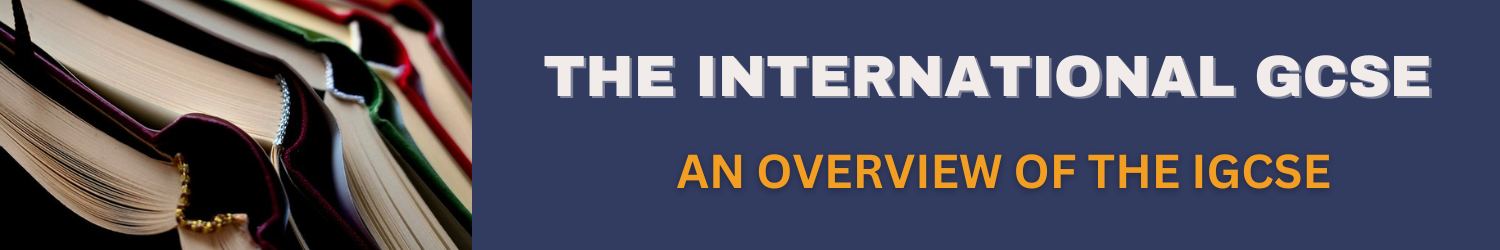 IGCSE overview banner
