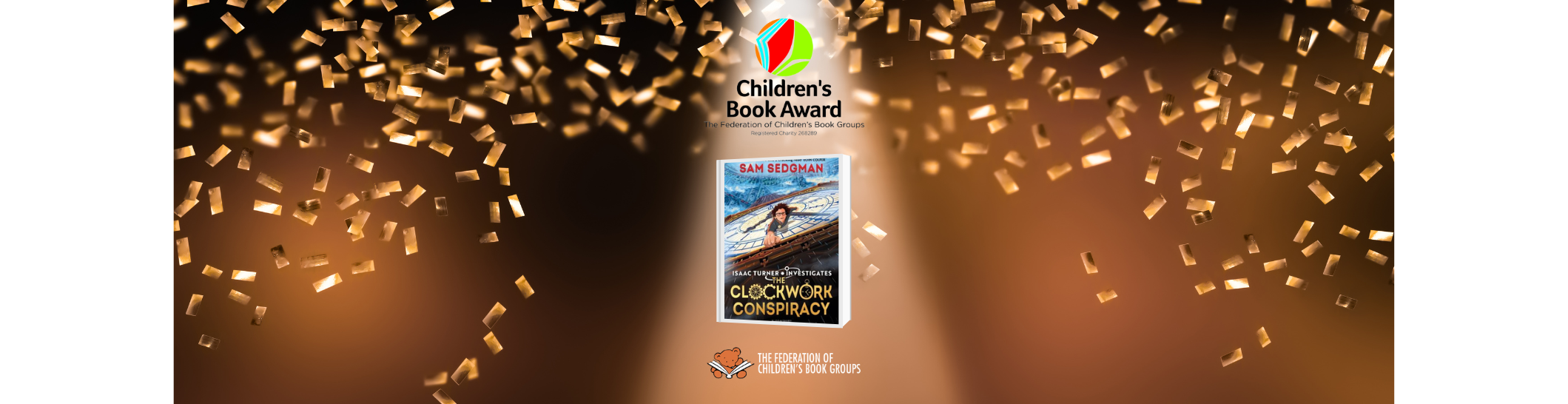 Feature Book award template clockwork