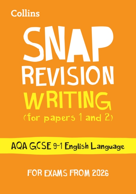 SNAP Revision: AQA GCSE English Lang Writing RG — book cover