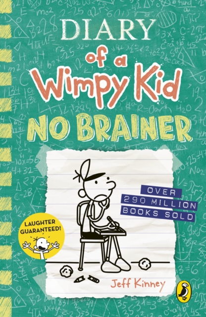 Diary of a Wimpy Kid 18: No Brainer — book cover