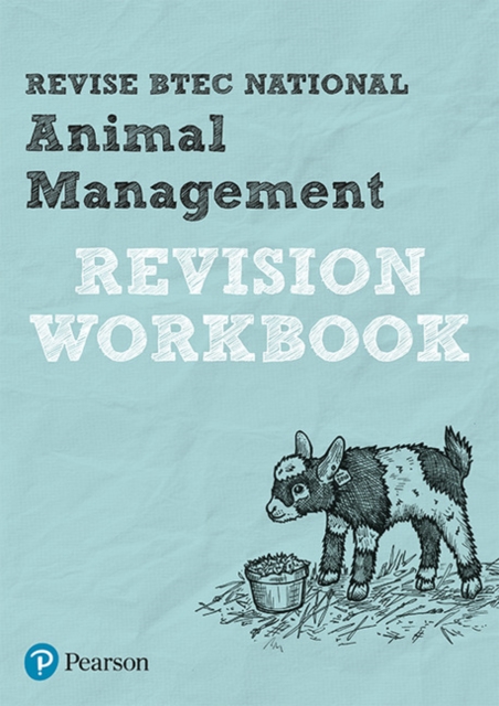 Pearson REVISE BTEC National Animal Management Revision Workbook - 2023 and 2024 exams — book cover