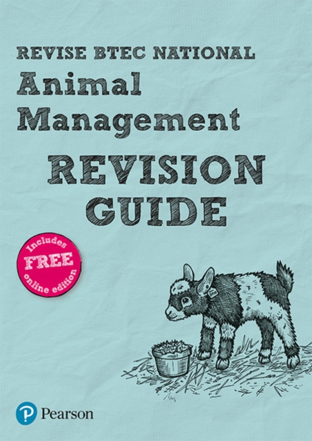 Pearson REVISE BTEC National Animal Management Revision Guide inc online edition - 2023 and 2024 exams — book cover