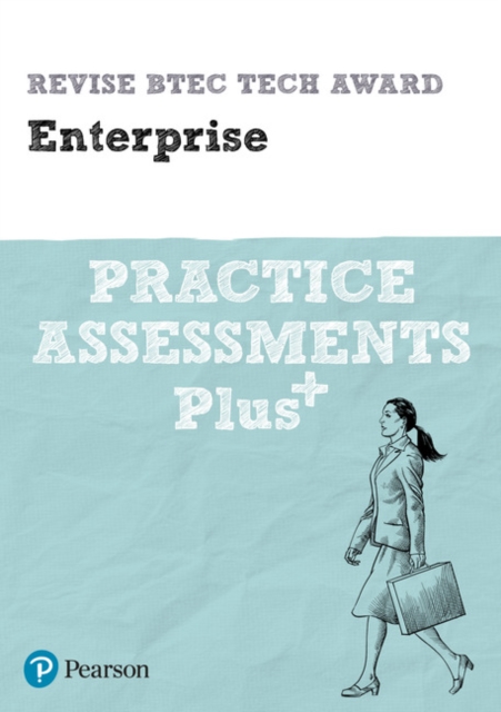 Pearson REVISE BTEC Tech Award Enterprise Practice Assessments Plus - 2023 and 2024 exams — book cover