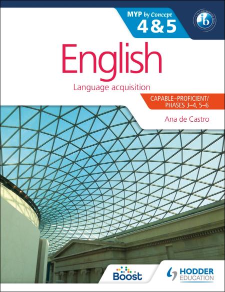 English for the IB MYP 4 & 5 — book cover