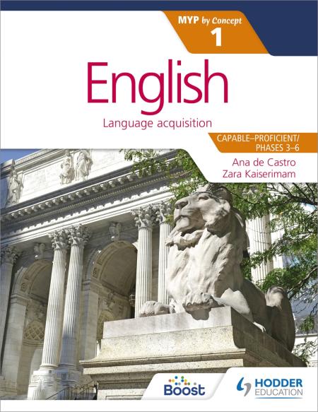 English for the IB MYP 1 — book cover