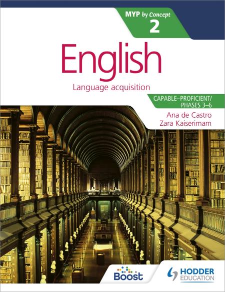 English for the IB MYP 2 — book cover