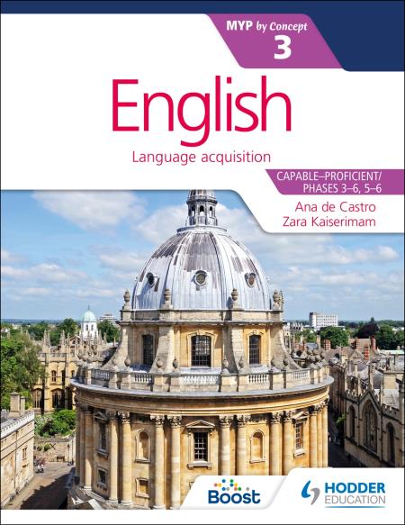 English for the IB MYP 3 — book cover