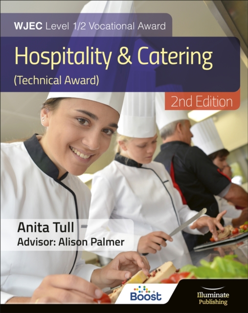 WJEC Vocational Award Hospitality and Catering Level 1/2: Student Book — book cover