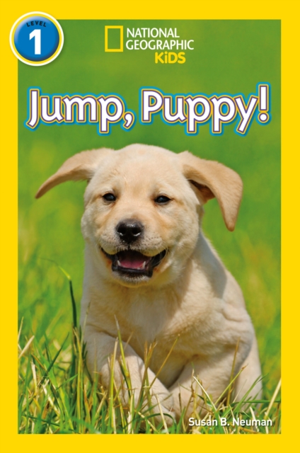 Jump, Pup!: Level 1 (National Geographic Readers) — book cover