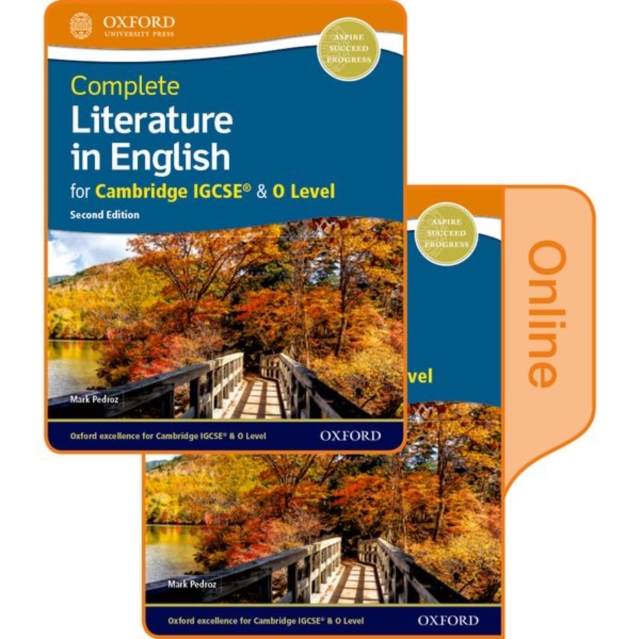Complete Literature in English for Cambridge IGCSE & O Level: Print & Online Student Book Pack — book cover