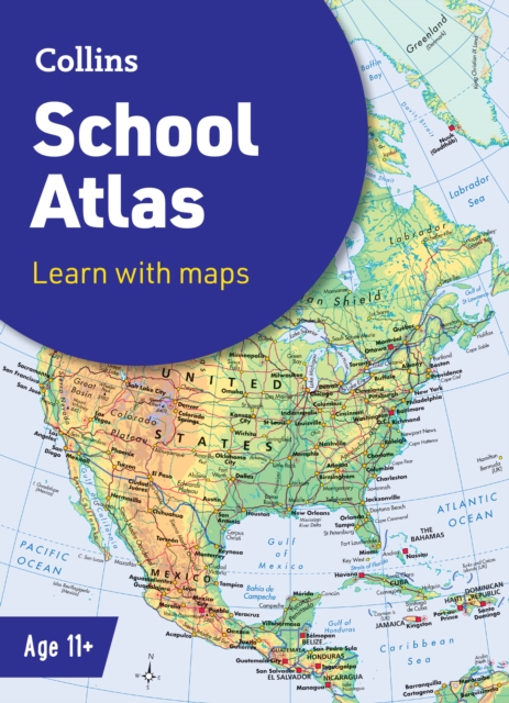 Collins School Atlas 2022 edition — book cover