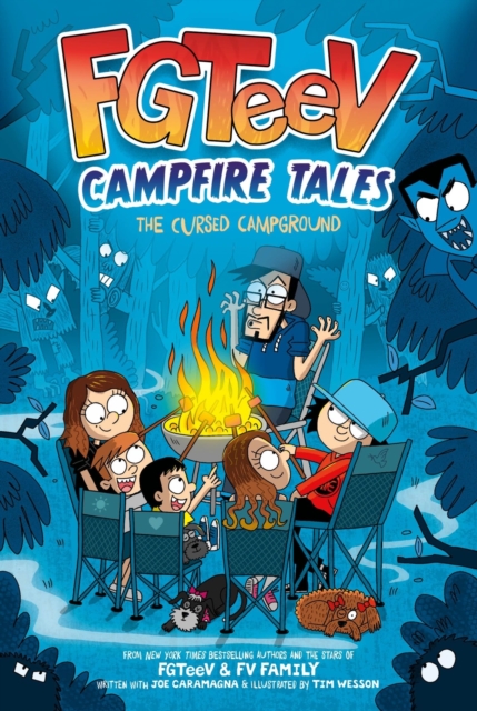 FGTeeV Campfire Tales #1: The Cursed Campground — book cover