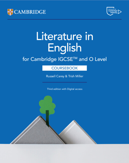 Cambridge IGCSE  and O Level Literature in English Coursebook with Digital Access (2 Years) — book cover