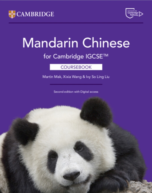 Mandarin Chinese for Cambridge IGCSE  Coursebook with Digital Access (2 Years) — book cover
