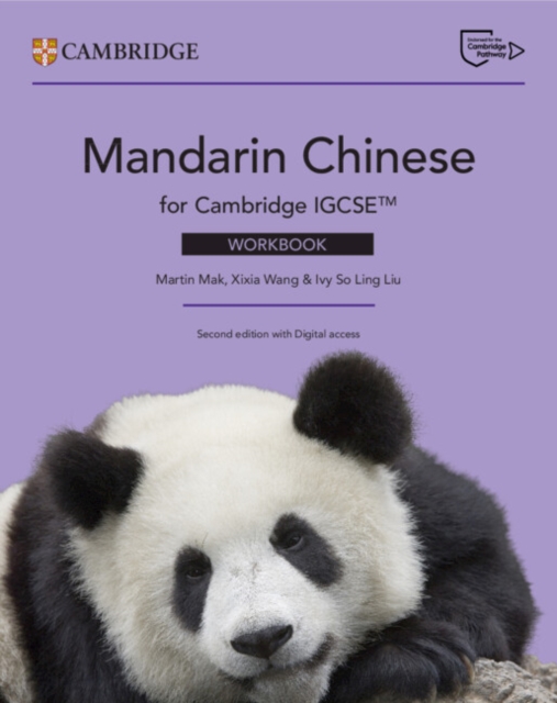 Mandarin Chinese for Cambridge IGCSE  Workbook with Digital Access (2 Years) — book cover