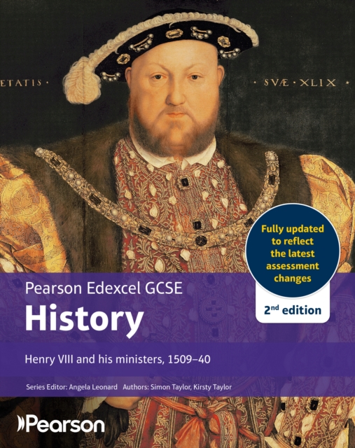 Edexcel GCSE (9-1) History Henry VIII and his ministers, 1509-1540 Student Book — book cover