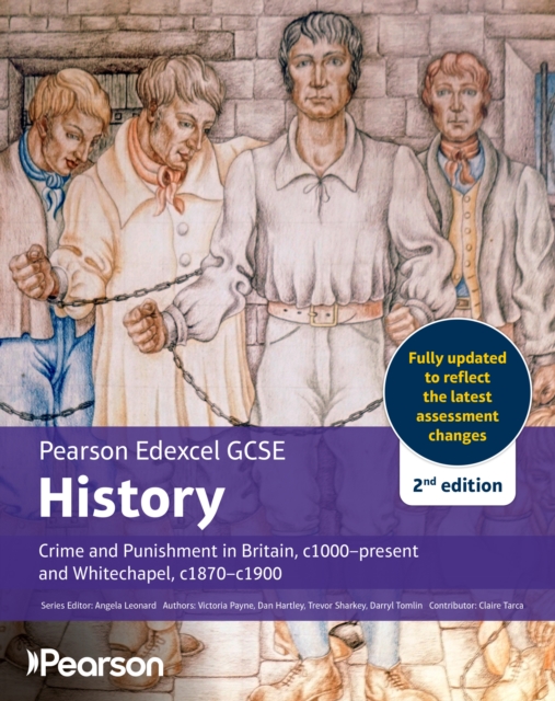 Edexcel GCSE (9-1) History Foundation Crime and punishment through time, c1000-present Student Book — book cover