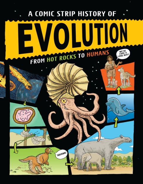 A Comic Strip History of Evolution: From Hot Rocks to Human — book cover