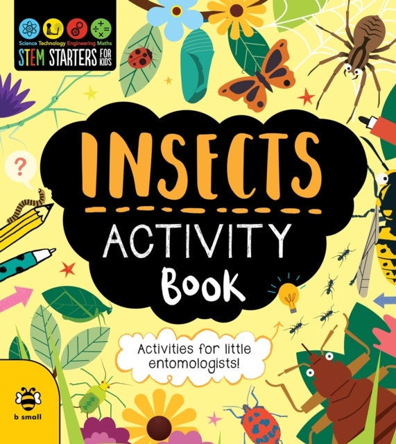 Insects Activity Book: Activities for Little Entomologists — book cover